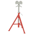 Roller Head Pipe Stand, 1/8 to 12 Inch