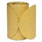 6 Inch P220 Grit Aluminum Oxide Non-Vacuum Paper PSA Disc Gold Reserve