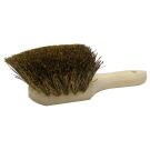 Short Handle Utility Scrub Brush, 8 in L Block, 2 in Palmyra Trim