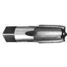 1/8" Dryseal Pipe Tap, 1/8-27 Thread, Tapered Chamfer, Thread Type NPTF