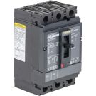 PowerPact H Circuit Breaker, Thermal Magnetic, 20A, 3P, 600V, 14kA, Removable TU