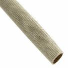 Silicone Coated Fiberglass Sleeving 3/8 Inch ID Natural Color, 25 Foot Spool