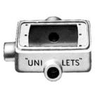 3/4 Inch FS Cast Device Box Type FST Feed-Thru Hub Size 3/4 Inch Single Gang Malleable Iron