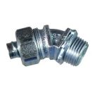 1-1/4" 45 Degree Steel Liquidtight Sealtite Connector