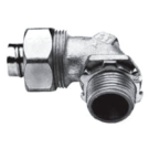 1/2" 90 Degree Steel Liquidtight Sealtite Connector