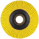 4-1/2 36 Grit 13300RPM Zirconia Alumina Angled Abrasive Flap Disc