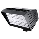 LED Extra-Large Housing Optic Flood With Hooded Glare Shield Face Frame 35,380 Lumens 300 Watt 4500K 120-277 Volt 200,000 Hour Life 71CRI 120 LPW Replaces up to 1000W MH Bronze Finish Slipfitter Mount