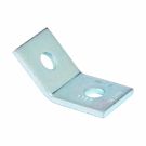 1-5/8x1-5/8x1-3/4 Steel Channel 45 Degree Angular Fitting