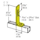 Two Hold Adjustable Corner Angle Zinc Plated