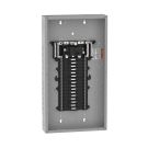 QO Loadcenter Main Breaker 100 Amp Single Phase 32 Space Plug On Neutral Nema 1 Indoor 240 Volt Main Breaker Loadcenter Box and Interior