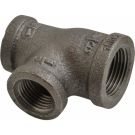 Black Pipe Reducing Tees