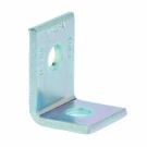 Corner Angle, Stainless Steel, 2-Holes, 90 Degree, 1/4 Inch Thick, 9/16 Inch Hole Dia., 2.31 L x 2.31 H x 1.62 W Inch