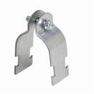 Conduit Clamp, 3/8" Diameter, Pre-Assembled, Steel/Zinc
