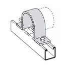 1-1/4 Inch Carbon Steel Strut Pipe Strap