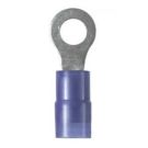 18 to 14AWG 5/16 Blue Nylon Ring Terminal