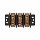 Power Distribution Block, 255 Amp, 600 VAC, 2P, 6 AWG to 250 kcmil, 39.37"L x 51.18" W