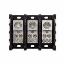 Power Distribution Block, 380 Amp, 600 VAC, 3P, 6 AWG to 500 kcmil, 3.45" L x 5.2" W