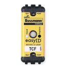10 Amp 600Vac TCF Class CF, 300,000 AIR ac (UL), Low-peak Finger-Safe, Time-Delay Indicating Fuse