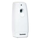 Boardwalk Classic Metered Air Freshener Dispenser, White, Dispenses Every 15 Minutes, Powered by (4)AA Batteries