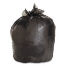 Linear Low Density Industrial Can Liners, 56 Gal, 1.7 Mil, 43 x 47, Black