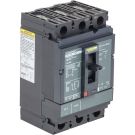 PowerPact H Circuit Breaker, Thermal Magnetic, 80A, 3P, 600V, 14kA