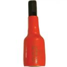 Hex Bit Socket 5/16 Inch 3/8 Drive 3 Inches Long, Insulated 1000V, Booted