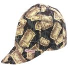 Comeaux Deep Round Crown Welders Caps, Size 7-1/8 Assorted Prints Super-Soft Brim Single-Sided 100% Cotton