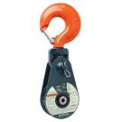 Snatch Block BB with Latch Hook 6 Inch 5/8-3/4 Wire Rope, 8 Ton