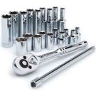 1/4" SAE 21-piece Drive Chrome Vanadium Alloy Steelsocket Set
