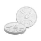 Lift N' Lock Plastic Hot Cup Lids, Fits 10oz Cups, White, 1000/carton