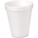 Dart Foam Drink Cups 16 Ounce White Case Of 1,000 - 25 Per Bag/40 Bags