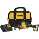 Atomic 20-Volt Maximum Cordless Brushless Compact Reciprocating Saw with 1.7 Ah Battery and Charger and Bag