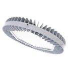 SafeSite LED High Bay Fixture, Circular, 11000 Lumens, 88 Watts, 100, 277 VAC, 5000K, Clear Tempered Glass Lens,Legacy # HEDGMC4DNSNG,CID2, CIID2