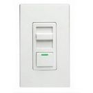 Fluorescent Four-Wire Ballast Controller 1-Pole 3-Way Ballast Dimmer, 16 Amphers, 120 - 277 Volts White Faceplate