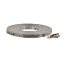 Worm Gear Make-A-Clamp Kit 1/2 Inch Wide Band. Kit Includes: 100 Feet Band with 25 Adjustable Fasteners and 10 Band Splices. Stainless Steel