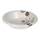 Pathways Heavyweight Paper Bowls, 12oz, Green/burgundy, 1000/carton