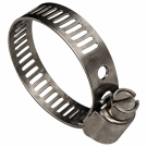 Hose Clamp 9/16 X 1-1/16 Inch Miniature Worm Gear Clamp