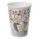 Hot Cups, Paper, 12oz, Coffee Dreams Design, 500/carton