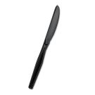 Smartstock Plastic Cutlery Refill, Knives, Black, 40/pack, 24 Packs/carton