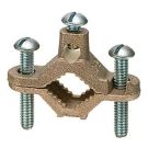 10 To 2 AWG 1-1/4 To 2 Inch Cast Bronze Alloy Ground Clamp