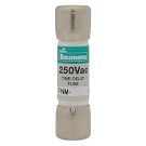 35 Amp 250Vac FNM Series Time-Delay Supplemental Fuse Green Color Code 13/32 Inch x 1-1/2 Inch