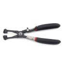 9" Hose Clamp Pliers, Flat Band, Alloy Steel, Clearcoat Finish