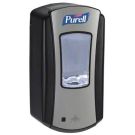 PURELL LTX-12 Touch-Free Dispenser for 1200 ML PURELL Hand Sanitizer Refills - Wall Mount or Floor Stand Mounting - Color: Black - Requires 4 D Cell Batteries