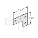 Flat Corner Plate 4 Hole 5-3/8 Inch Long x 3-1/2 Inch Wide Green