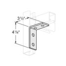 Corner Angle 4 Hole 90 4-1/8 x 3-1/2 Inch Galvanized