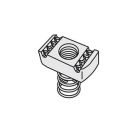 Spring Nut 1/4-20 Zinc Plated 1/4 Thick