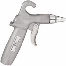 Air Gun, Pistol-Grip Grip, Aluminum, 1/4" NPT Female, 1 Nozzle, Safety/Whisper Jet