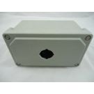 N4X Wallmount Encl - 7x4x4 1 Hole Pbutton 22MM - Fiberglass