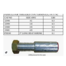 Grounding Cable Ferrule 4/0 Wire 5/8-11 Thread