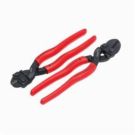 8" Compact Bolt Cutter with Center Cut Blades and Plastic Dipped Handles